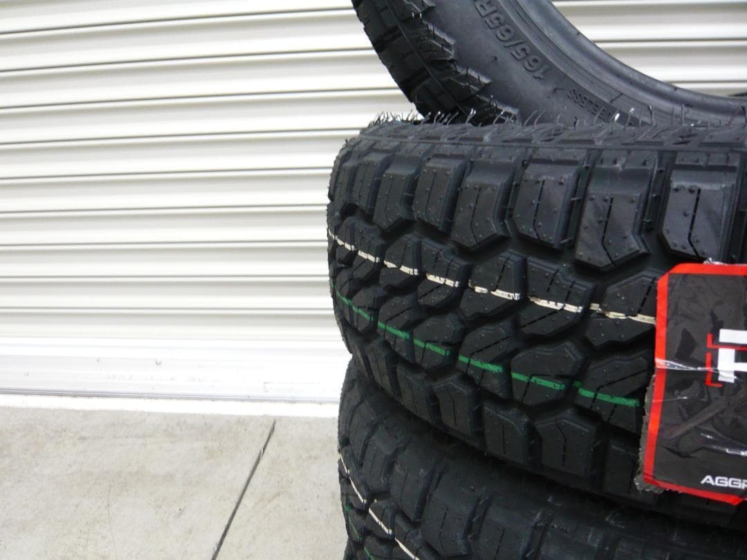 全国送料込☆モンスタRTハイブリッド☆165/65R14☆ゴツゴツタイヤ