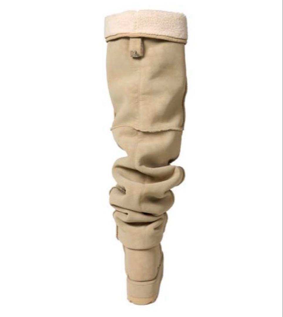 YELLO MAGNOLIA LONG BOOTS ロングブーツ　ムートン　新品