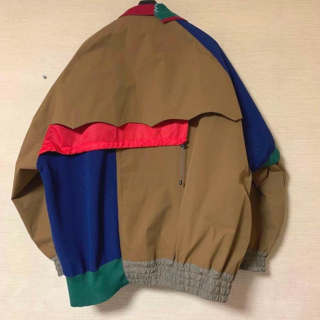 阿部期 新品❗️限定22AW kolor ジャケット ドッキング ブルゾン 2