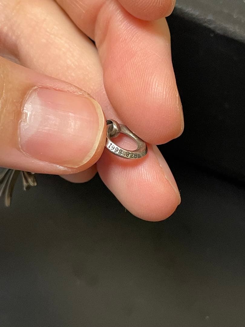 正規品　クロムハーツ　ワンボールタイニー　ネックレス