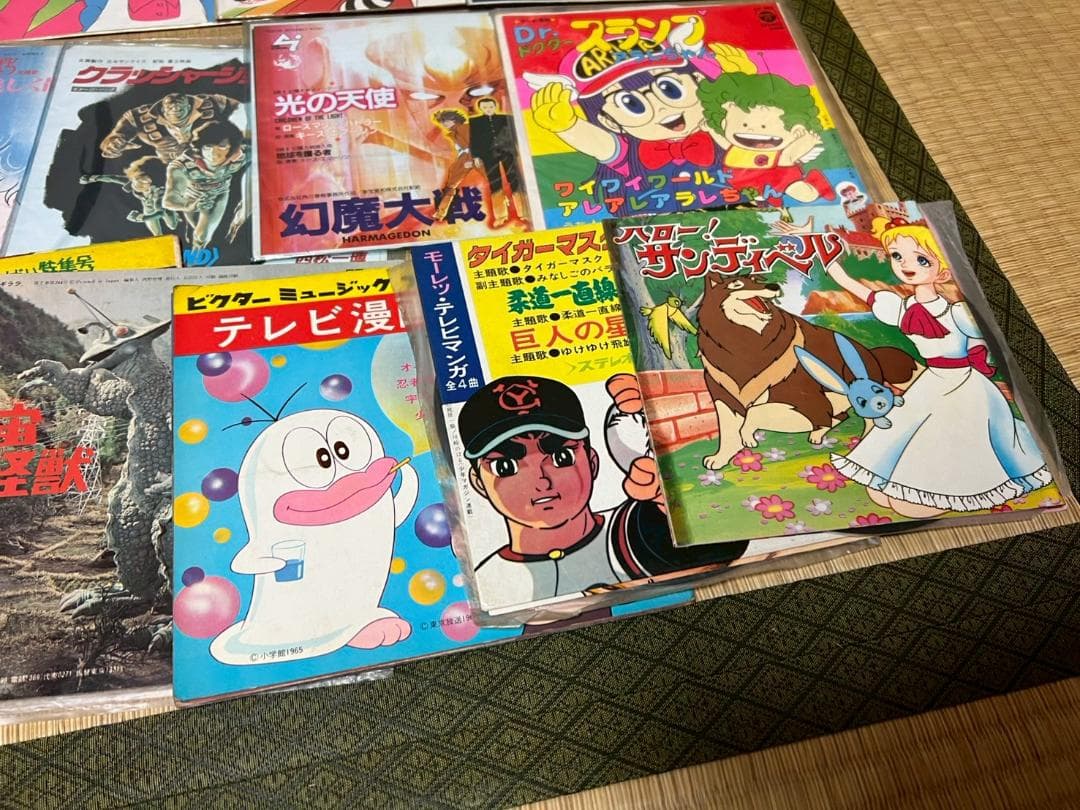 レコード　ソノシート　アニメ系　まとめ　17枚　レトロ　TVまんが