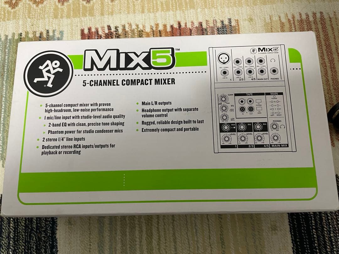 メ*1様 Mackie Mix5 コンパクトミキサー