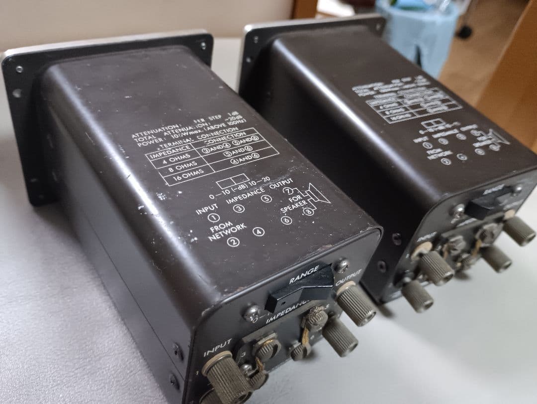 constantimpedance attenuator as-10ラックスマン