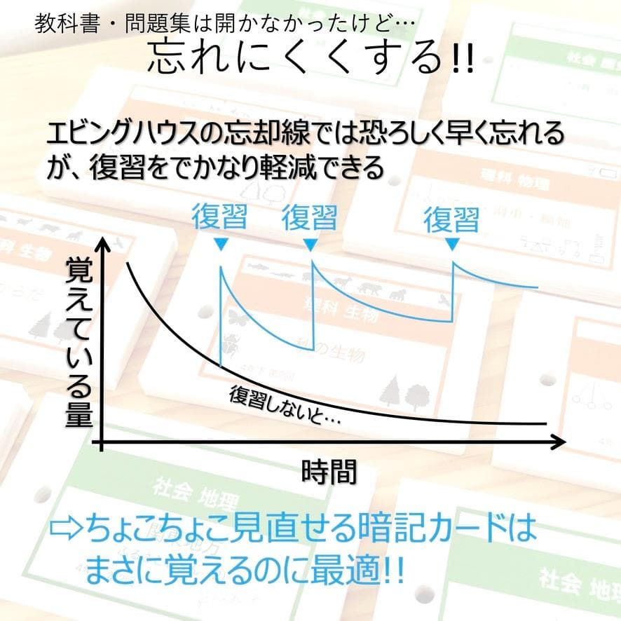 中学受験【6年上 理科 全セット1-17回】暗記カード 予習シリーズ 組分け
