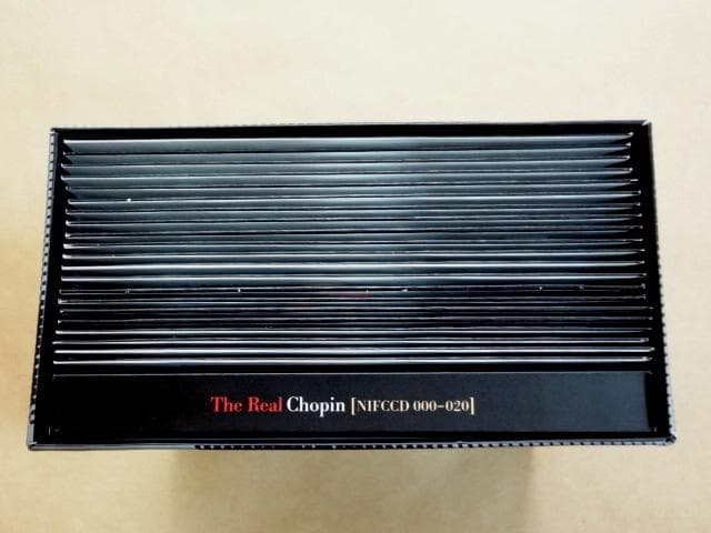 ★ NIFC 21枚組 CD-BOX 「ザ・リアル・ショパン ピアノ作品全集」