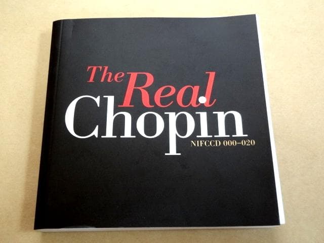 ★ NIFC 21枚組 CD-BOX 「ザ・リアル・ショパン ピアノ作品全集」