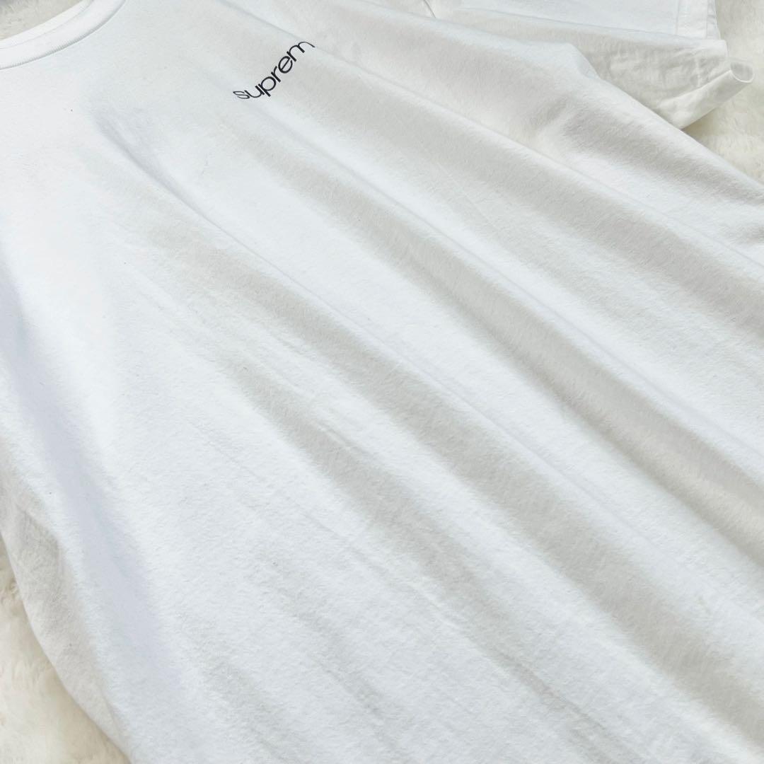 23AW【シュプリーム】ニューヨークシティTシャツ☆両面ロゴ☆ホワイト☆XL