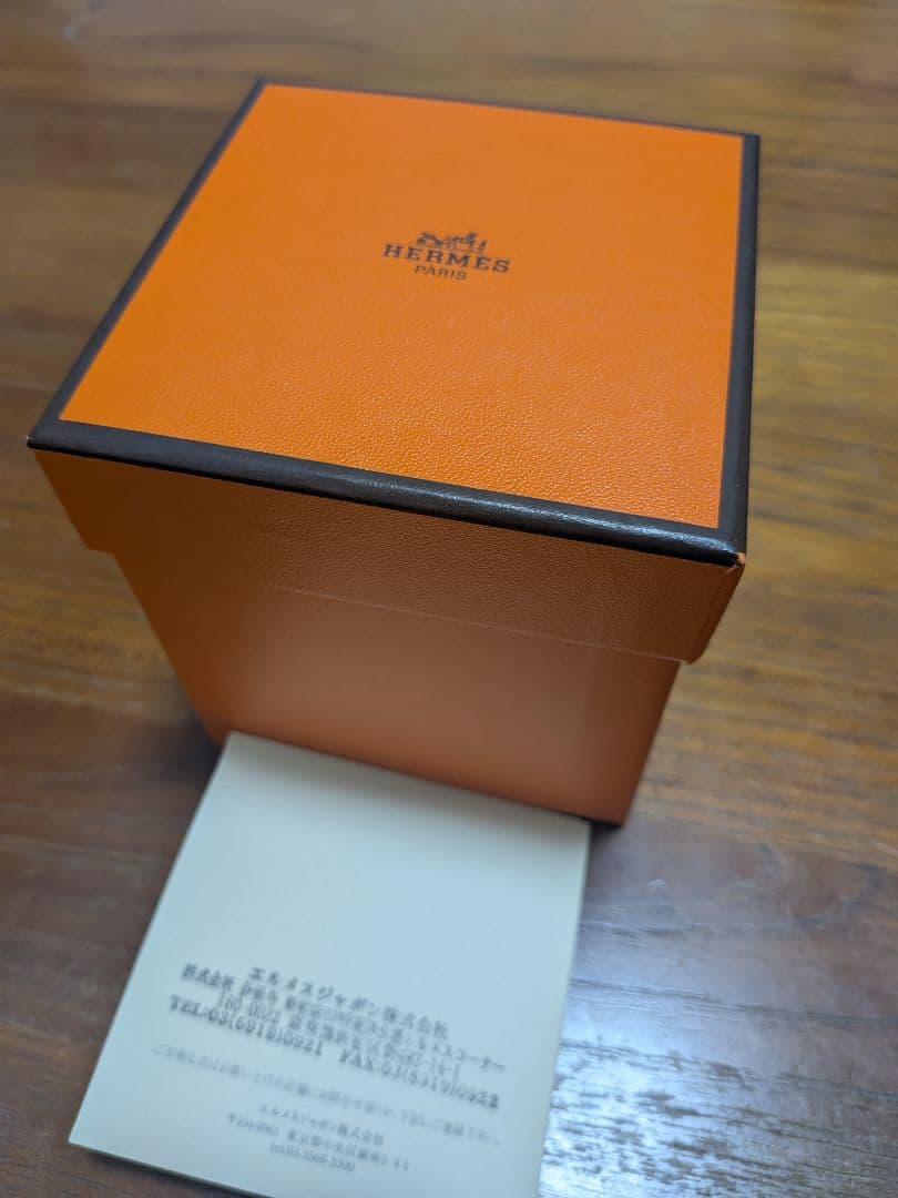 【新品/未使用】HERMES クリスタルグラス ロックグラス