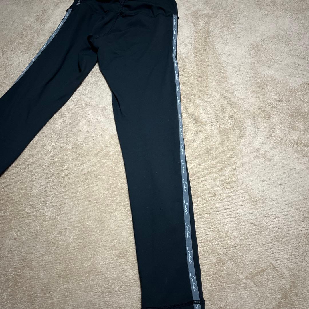 SUKALA ブラック ヨガパンツ サイドロゴギャザーレギンス　NIKE セット