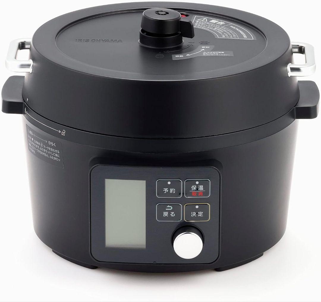 アイリスオーヤマ 電気圧力鍋 圧力鍋 4L 3~4人用 低温調理
