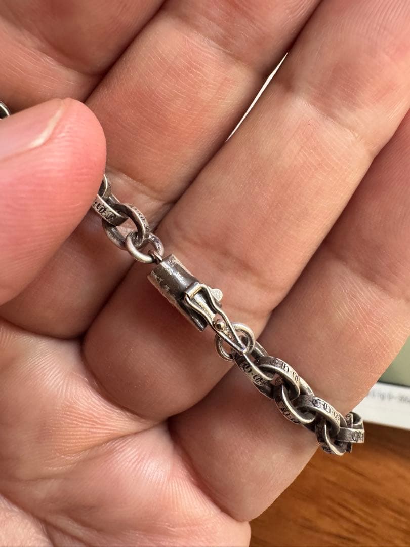 CHROME HEARTS ペーパーチェーンネックレス 20インチ