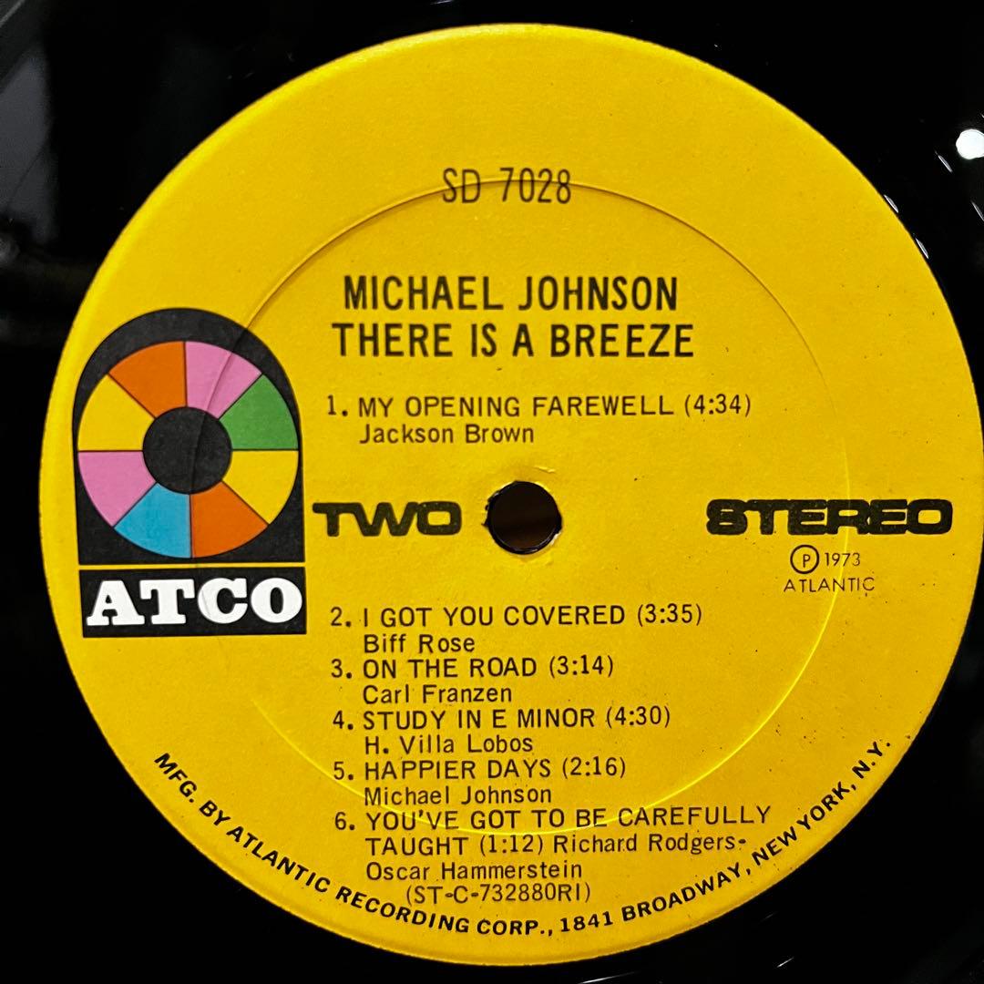 洋楽 Michael Johnson There Is A Breeze US OG