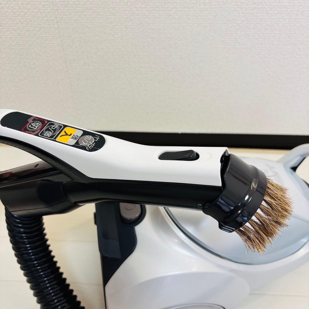 【美品】三菱電機 紙パック式掃除機Be-K 自走式パワーブラシ 紙パック2個付き