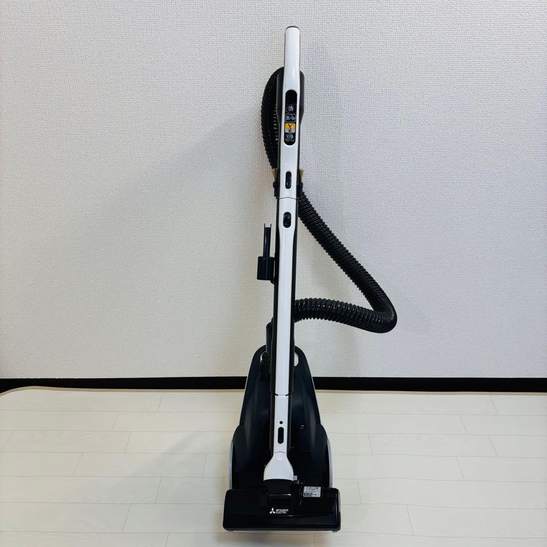 【美品】三菱電機 紙パック式掃除機Be-K 自走式パワーブラシ 紙パック2個付き
