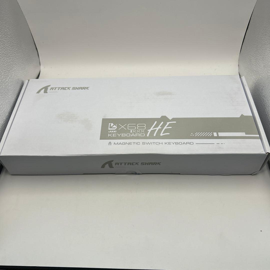 【新品未開封】ATTACK SHARK X68HE RGB ラピッドトリガー