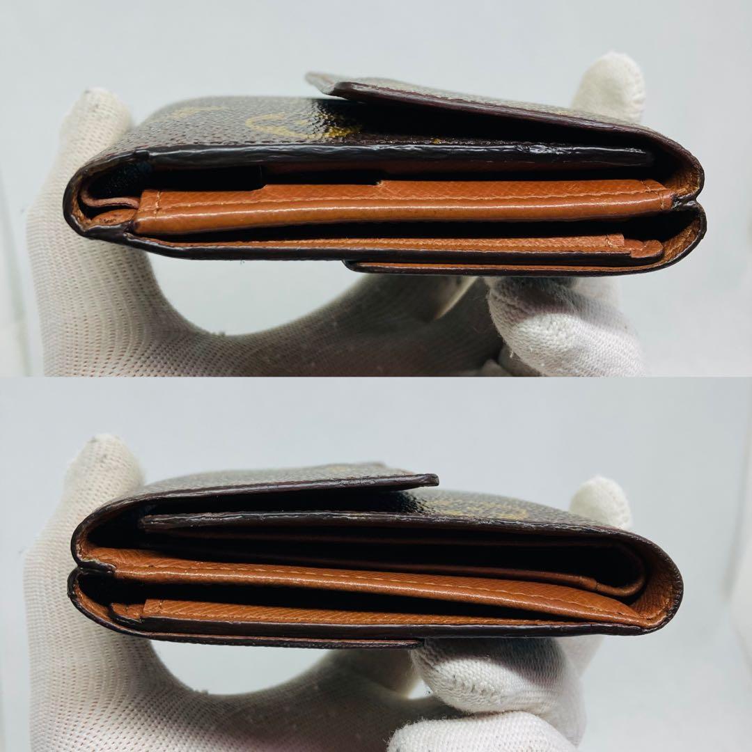 LOUIS VUITTON 三つ折り Wホック 財布 913