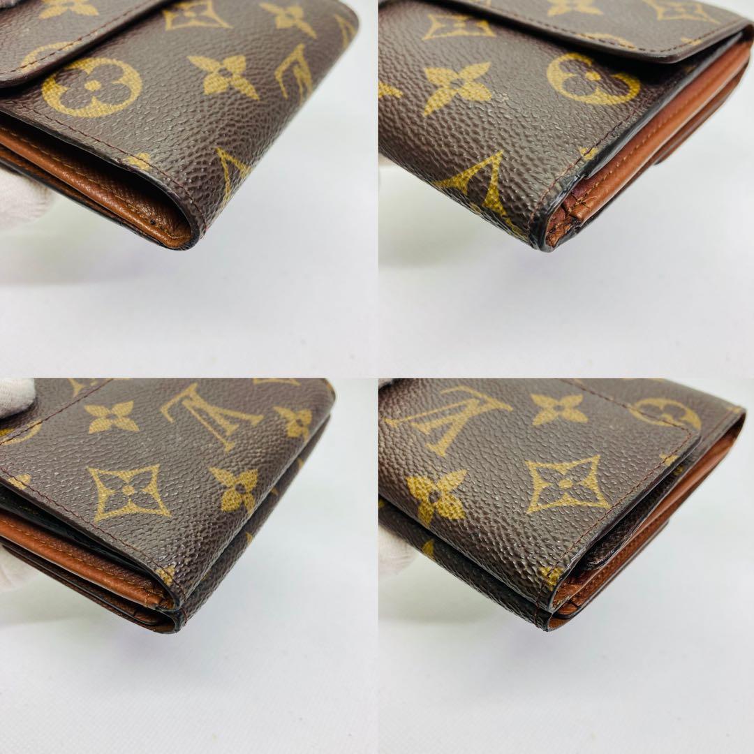 LOUIS VUITTON 三つ折り Wホック 財布 913