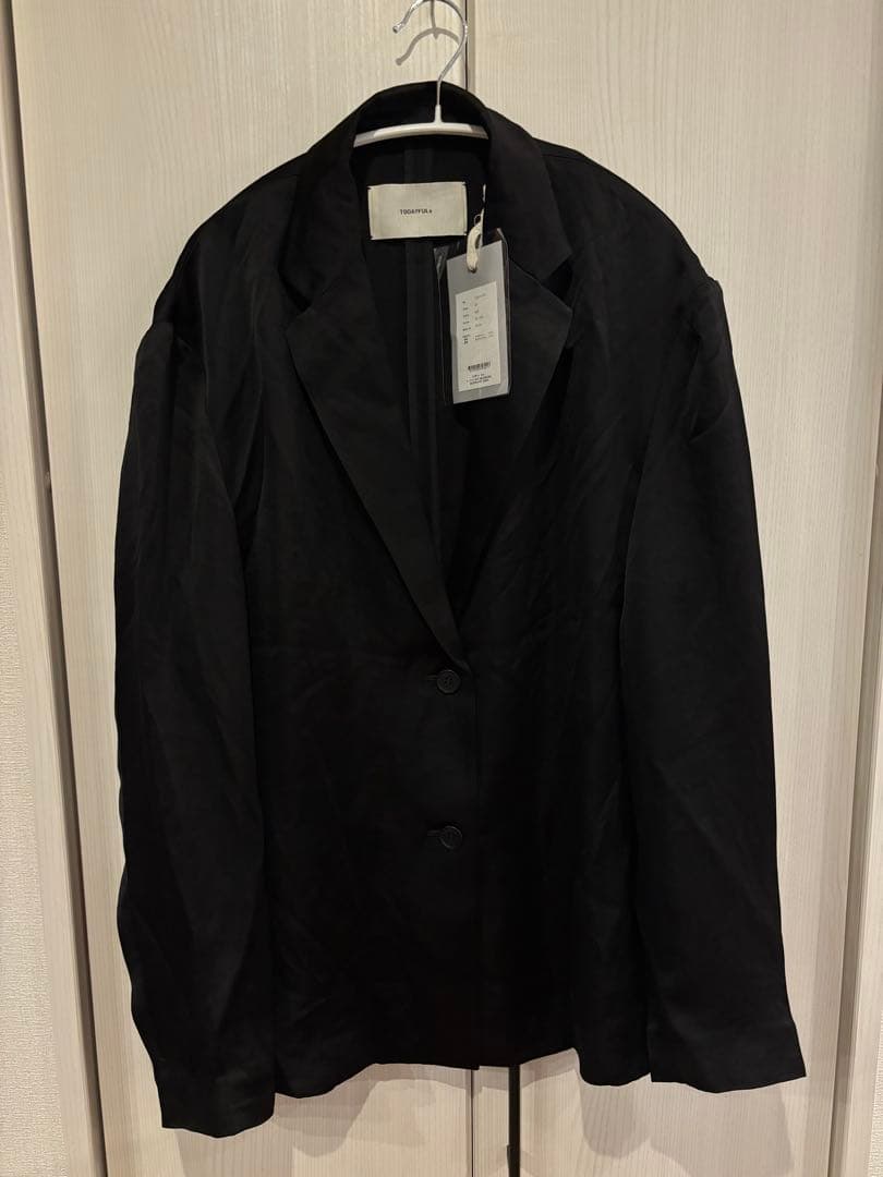 完売品todayful Satin Over Jacket ブラック