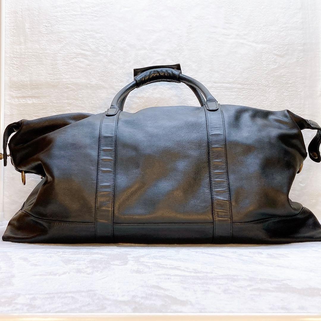 ✨美品✨COACH 2wayボストンバッグ ヴィンテージ ブラック 大容量 ロゴ