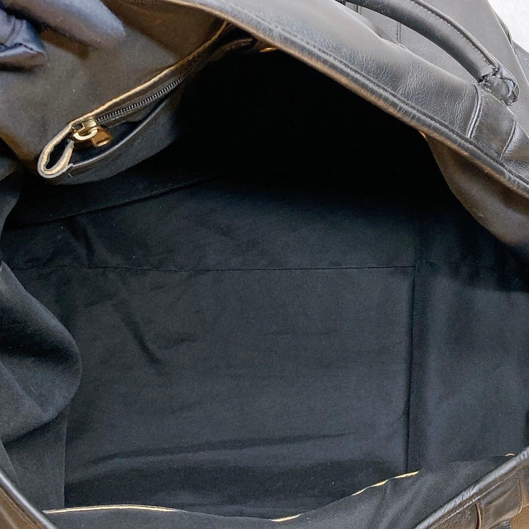 ✨美品✨COACH 2wayボストンバッグ ヴィンテージ ブラック 大容量 ロゴ