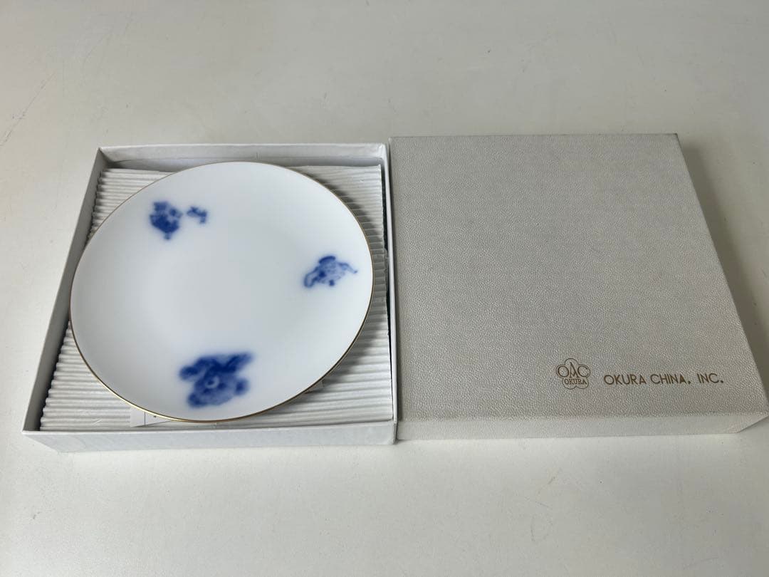 (新品　未使用 )大倉陶園　テディベア　2枚セット