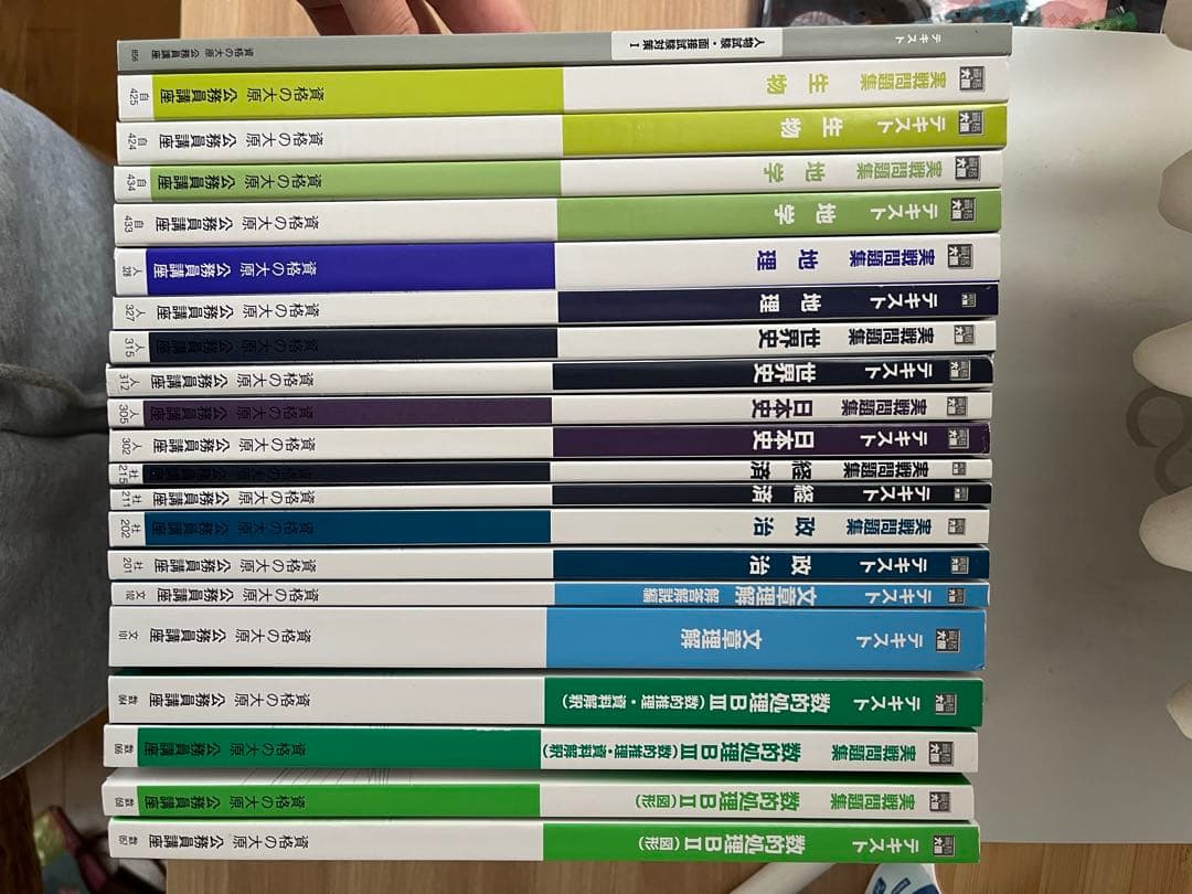 公務員試験テキスト　全科目+面接対策