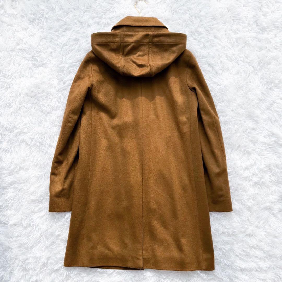 新品 MACKINTOSH カシミヤ混ステンカラーコート フード取り外し可 34