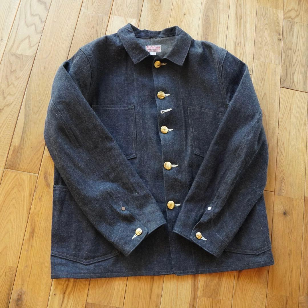 timewornclothing アットラスト カバーオール デニム ジャケット