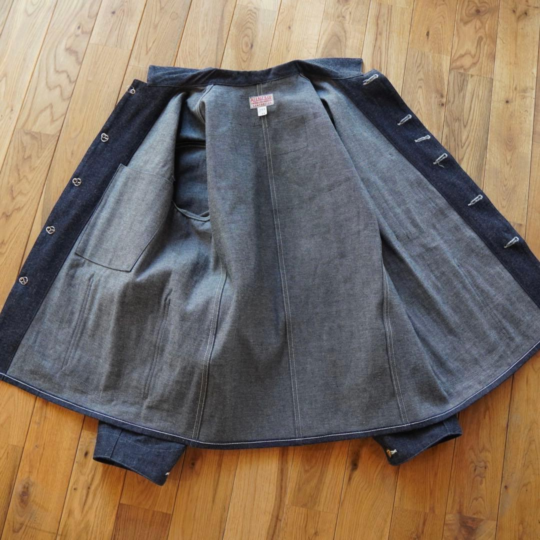 timewornclothing アットラスト カバーオール デニム ジャケット