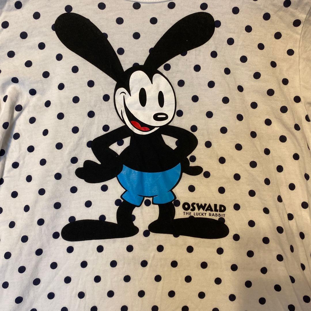 コムデギャルソン オズワルド ミッキー 半袖Tシャツ ドット柄 ディズニーコラボ