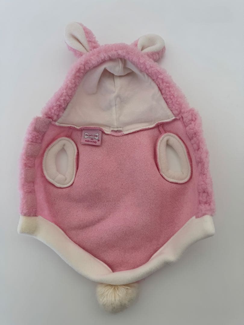 for pets only　ウサギ洋服　XS ピンク