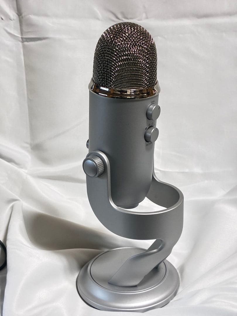 【Blue Yeti】 シルバー コンデンサーマイク
