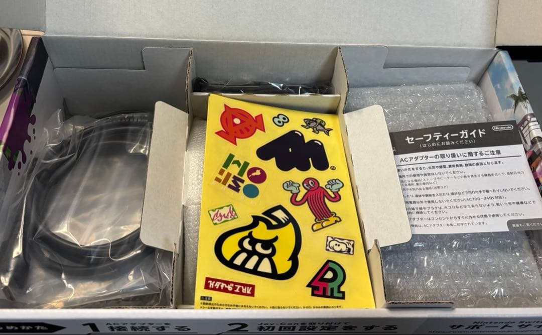 Switch本体・付属品セット 箱・64GBのSDカード付