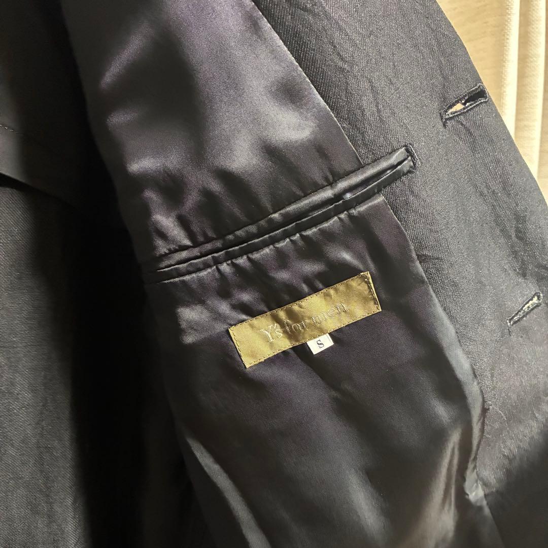 Y's for men セットアップ スーツ リネン ウール ブラック S