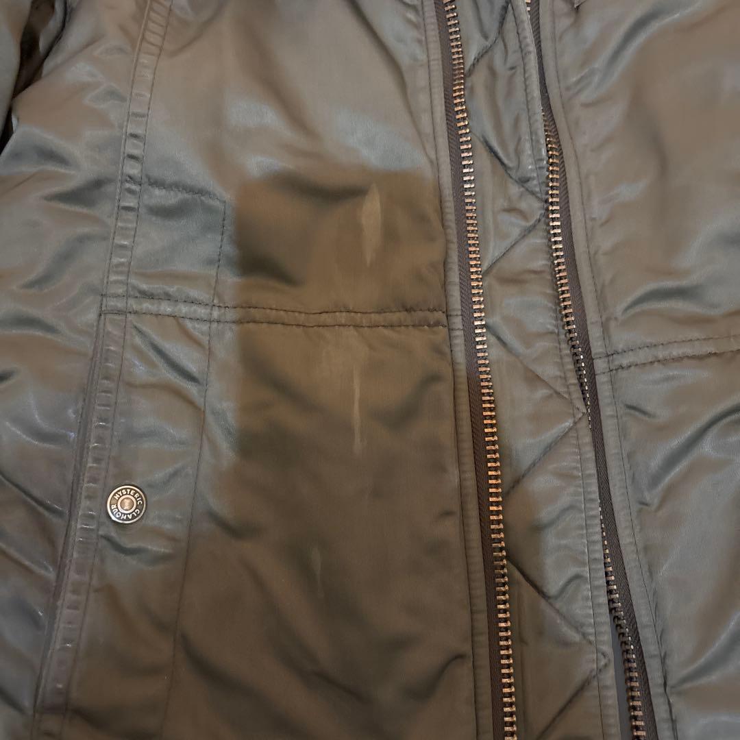 値下げHYSTERIC GLAMOUR ミリタリージャケット オリーブグリーン