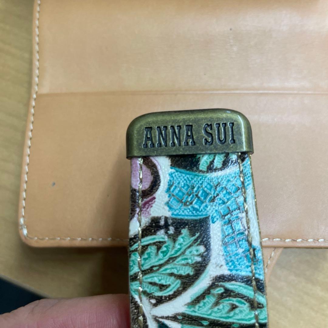ANNA SUI花柄 二つ折り財布