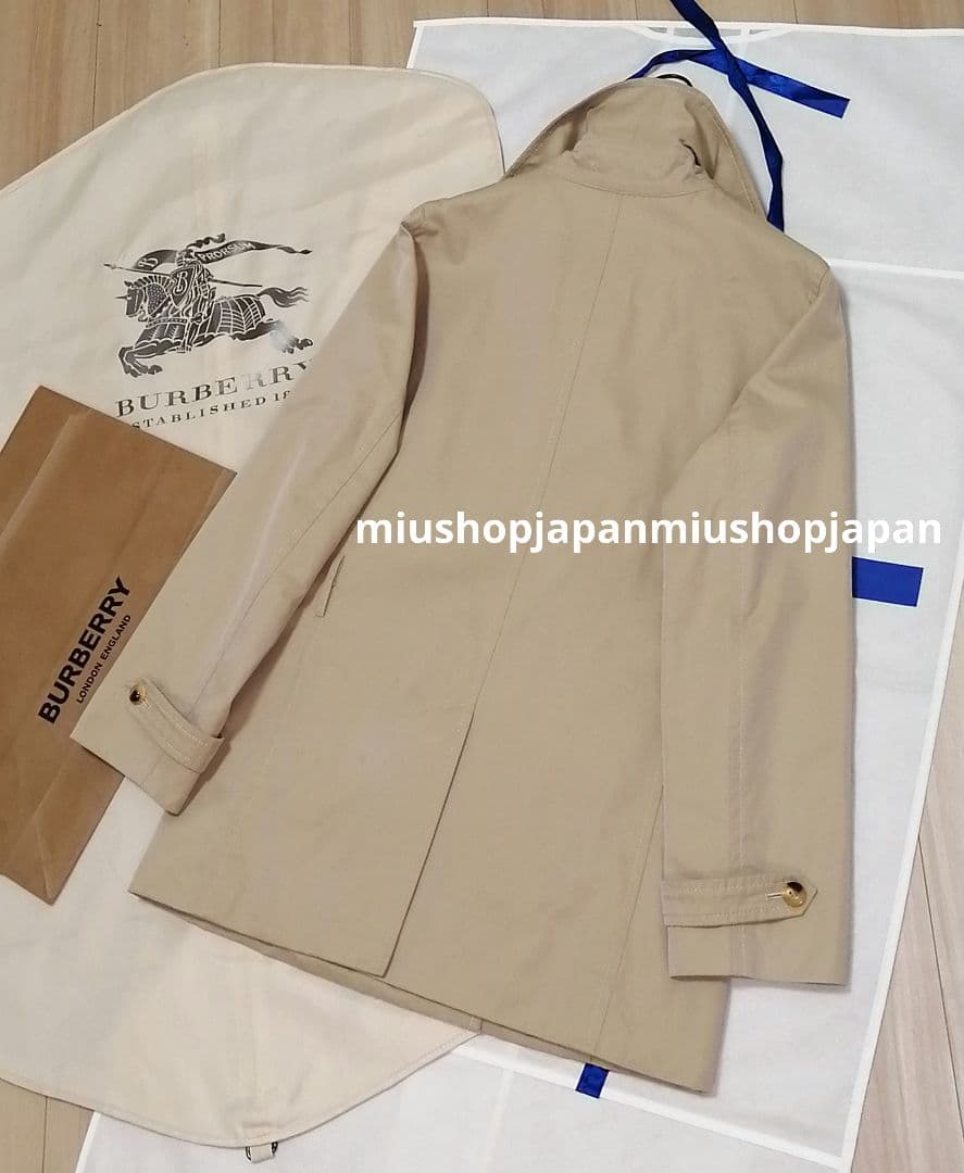 本物上質●40サイズ　バーバリー　BURBERRY　トレンチコート