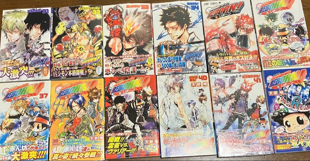 リボーン 全巻セット 全巻初版帯付き ジャンパラ多数 未開封あり REBORN