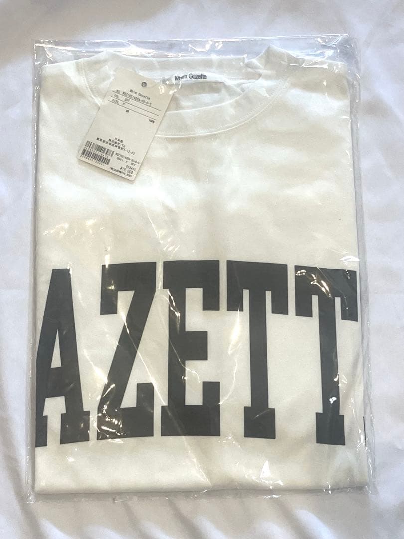 ⭐️新品タグ付WhimGazetteウィムガゼット　オーバーサイズ Tシャツ