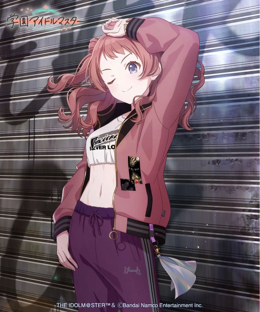 gradgarb 学園アイドルマスターファイティングマイウェイトラックジャケット