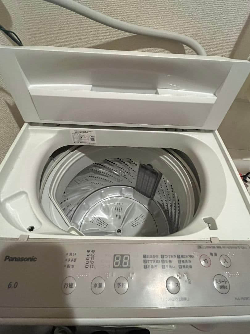 ume　洗濯機　パナソニック　NA-F60B15