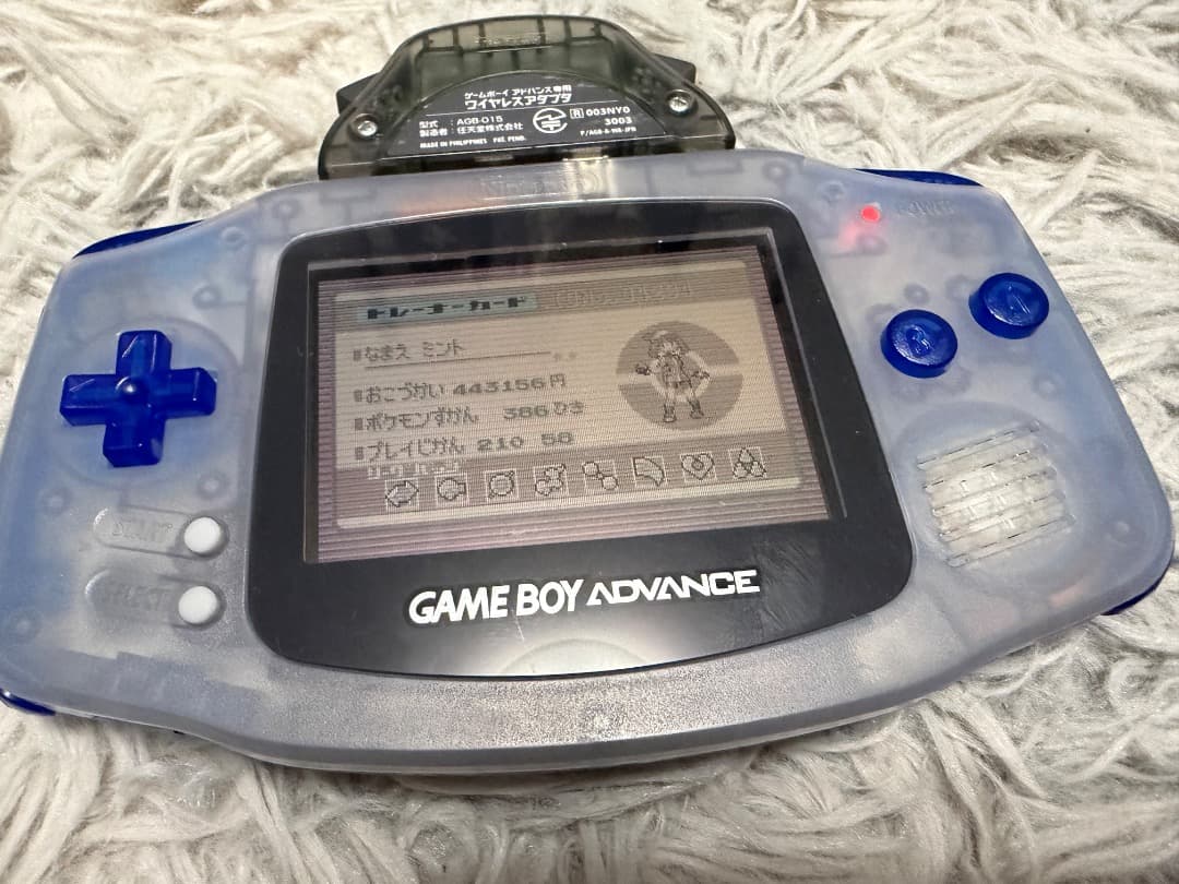 ポケモン ゲームボーイアドバンス本体 ＋ エメラルド ふるびたかいず 未使用