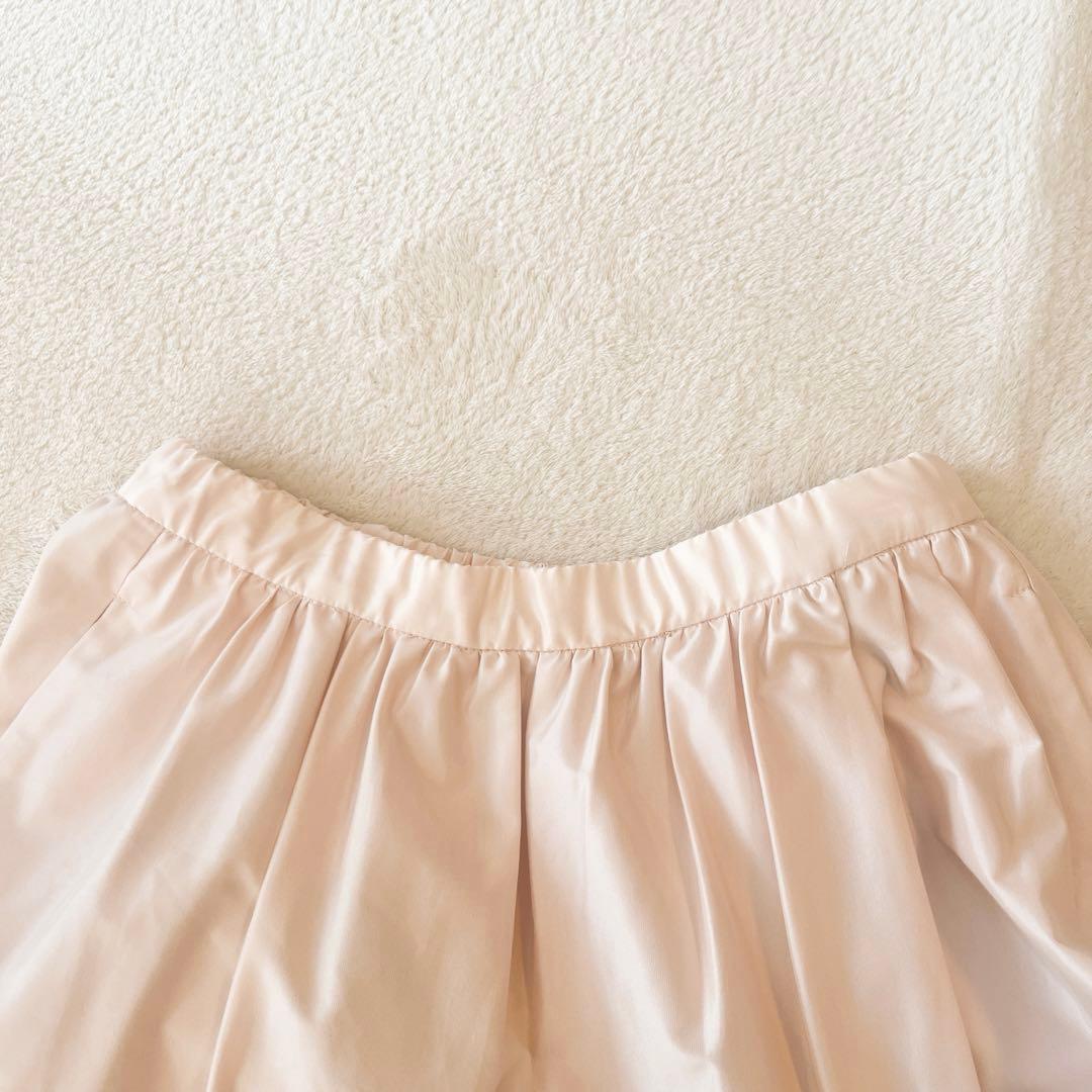 美品✨春物✨即完売品　セブンテン　タフタテイアードスカート　2023