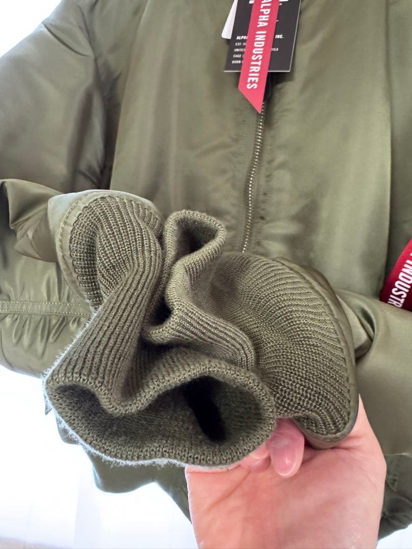 【極美品】ALPHA INDUSTRIES MA-1 フライトジャケット L