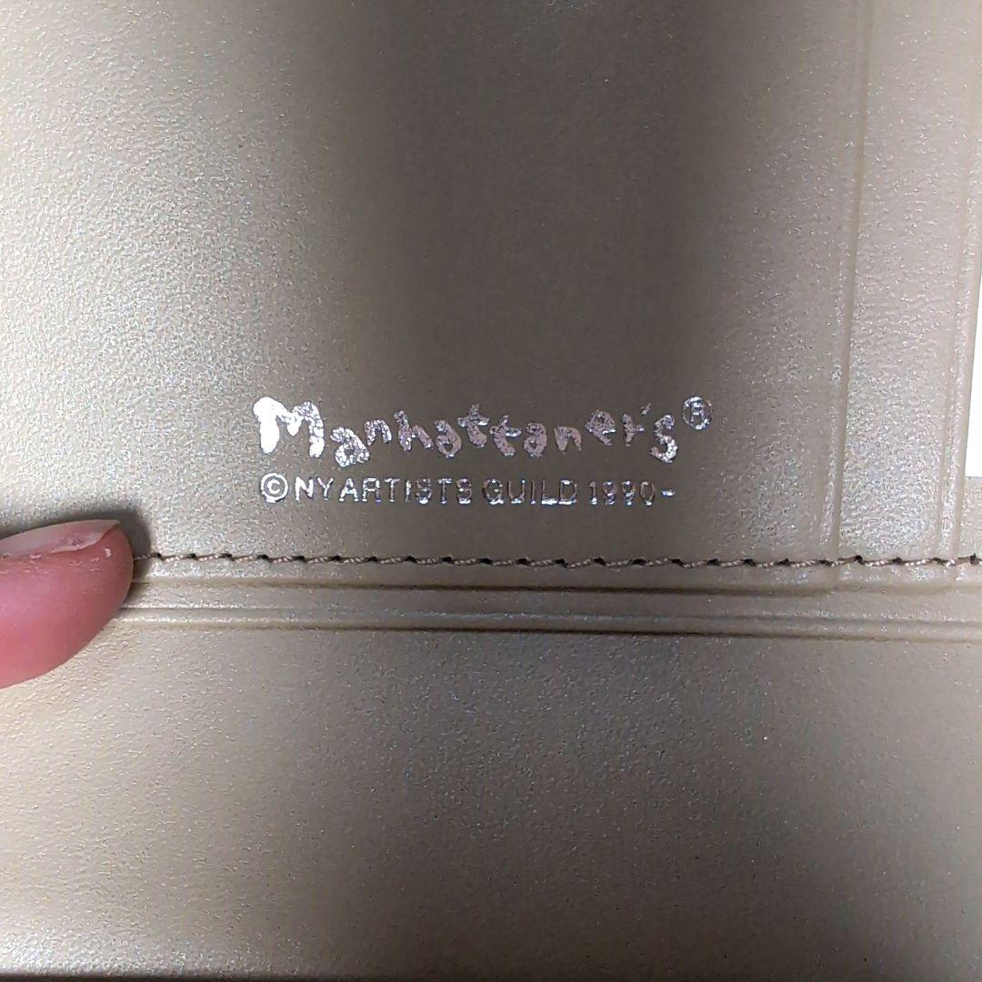 Manhattaner's　マンハッタナーズ 2つ折り財布 新品未使用