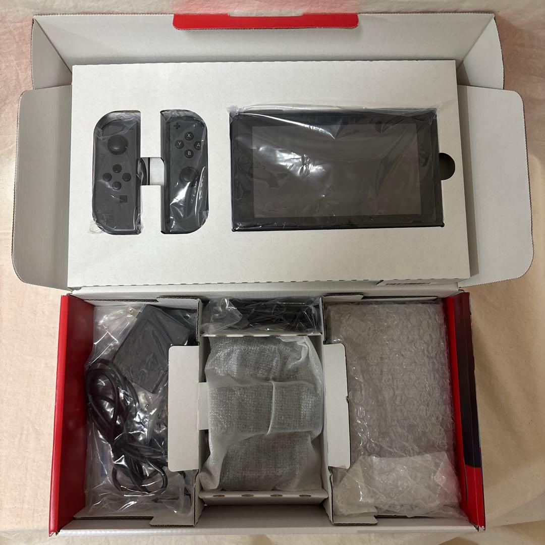 Nintendo switch 本体 グレー