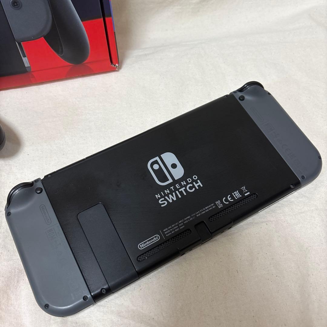Nintendo switch 本体 グレー