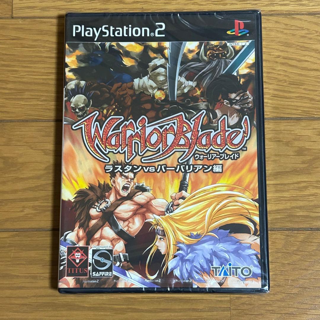 新品未開封　PS2   ウォーリアーブレイド