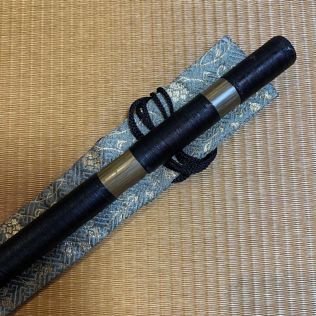 ※お盆SALE価格　神楽笛 紐巻 和楽器 専用笛袋付
