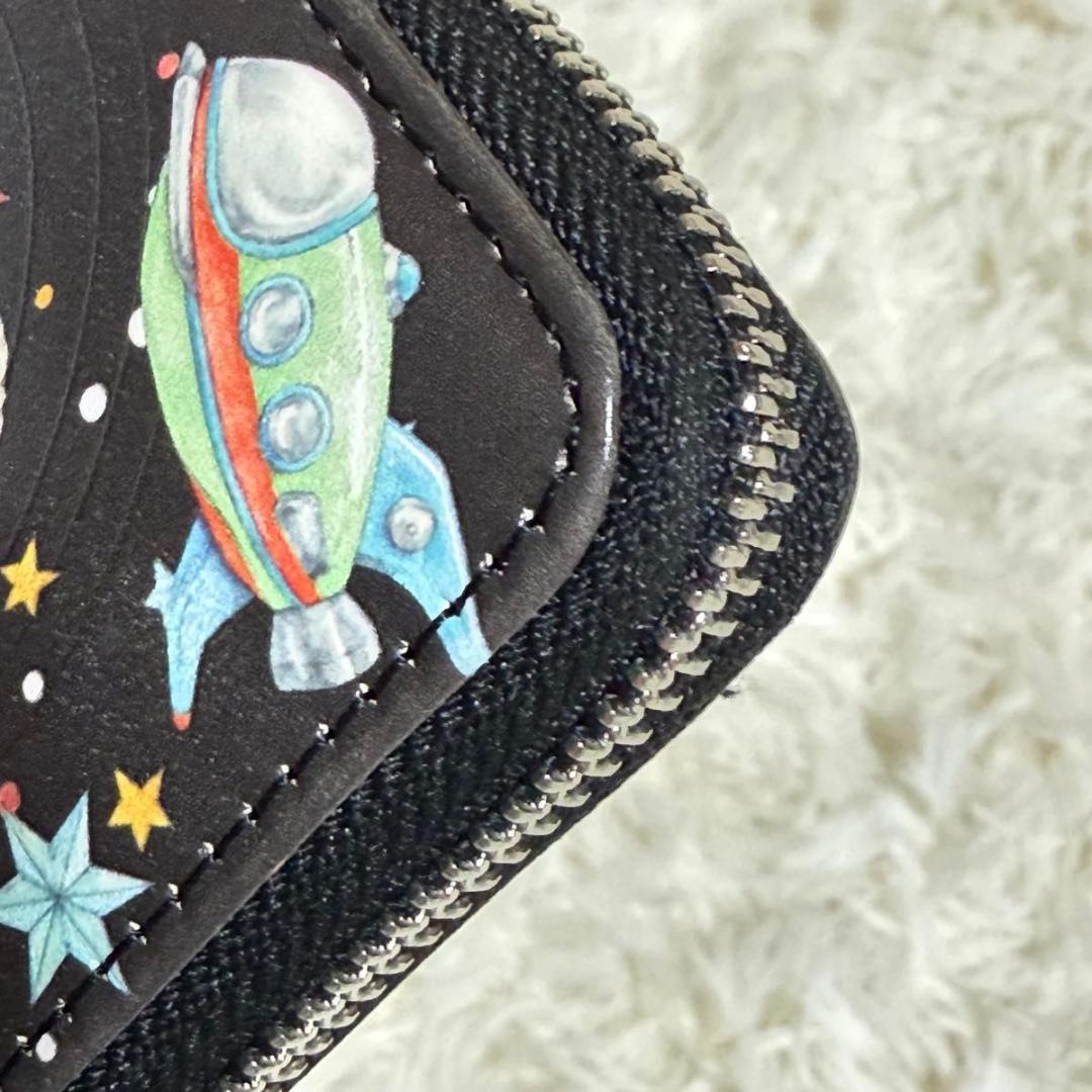 【203】sampo×perche×ear スペーストイ 折り財布 カードケース